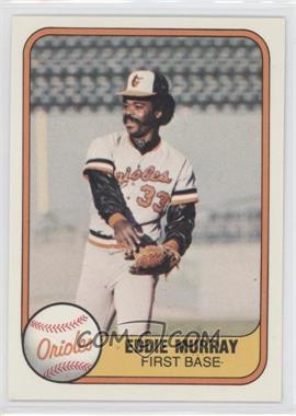 1981 Fleer - [Base] #184 - Eddie Murray