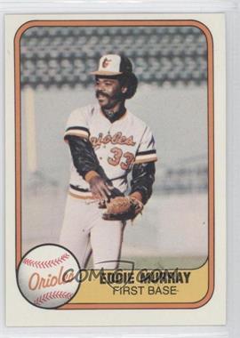 1981 Fleer - [Base] #184 - Eddie Murray