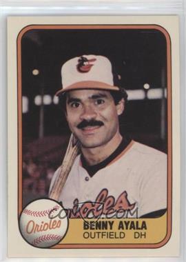 1981 Fleer - [Base] #185 - Benny Ayala