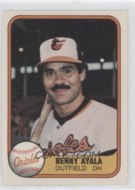 1981 Fleer - [Base] #185 - Benny Ayala