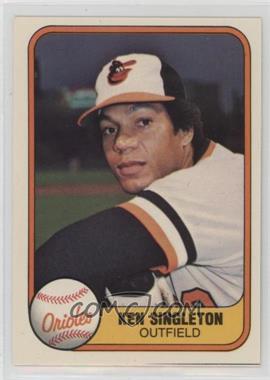 1981 Fleer - [Base] #188 - Ken Singleton