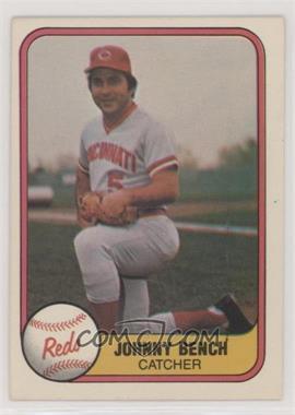 1981 Fleer - [Base] #196 - Johnny Bench [EX to NM]