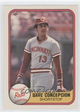 1981 Fleer - [Base] #197 - Dave Concepcion