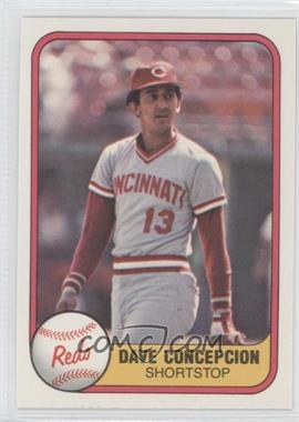 1981 Fleer - [Base] #197 - Dave Concepcion