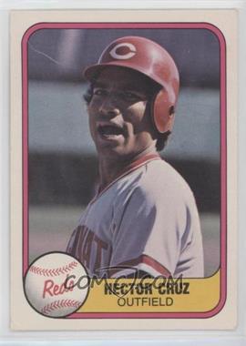 1981 Fleer - [Base] #206 - Hector Cruz