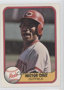 1981 Fleer - [Base] #206 - Hector Cruz