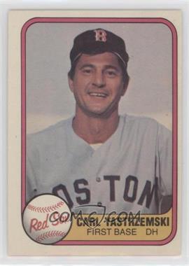 1981 Fleer - [Base] #221 - Carl Yastrzemski