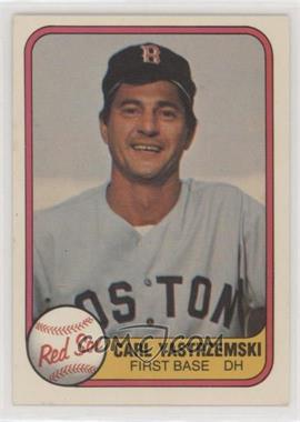 1981 Fleer - [Base] #221 - Carl Yastrzemski