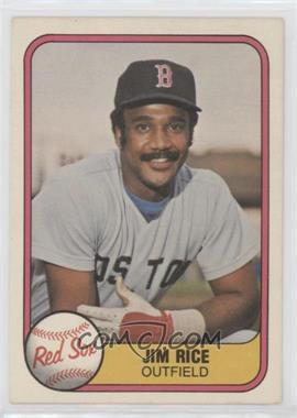 1981 Fleer - [Base] #222 - Jim Rice