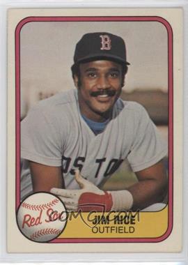 1981 Fleer - [Base] #222 - Jim Rice