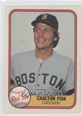 1981 Fleer - [Base] #224 - Carlton Fisk