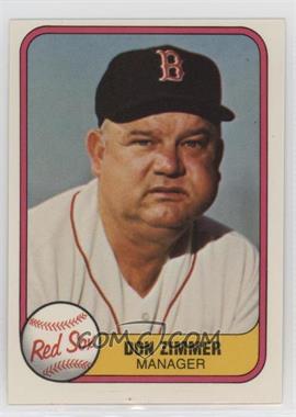 1981 Fleer - [Base] #230 - Don Zimmer