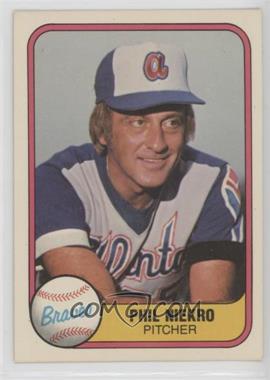 1981 Fleer - [Base] #242 - Phil Niekro