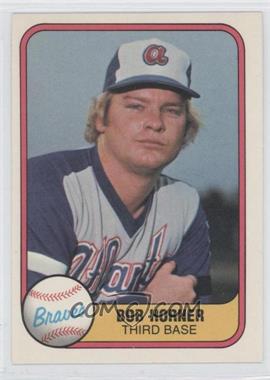 1981 Fleer - [Base] #244 - Bob Horner