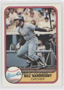 1981 Fleer - [Base] #254 - Bill Nahorodny