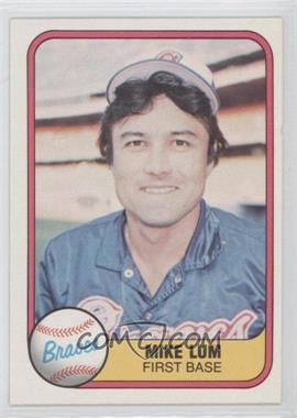 1981 Fleer - [Base] #258 - Mike Lum