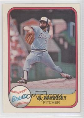 1981 Fleer - [Base] #262 - Al Hrabosky