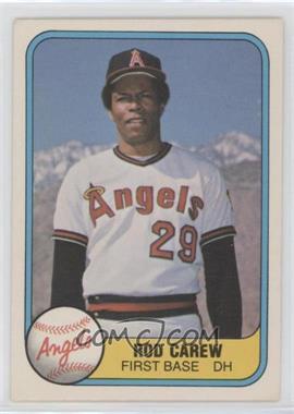 1981 Fleer - [Base] #268 - Rod Carew