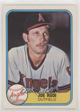 1981 Fleer - [Base] #272 - Joe Rudi