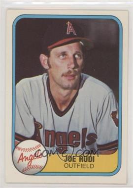 1981 Fleer - [Base] #272 - Joe Rudi