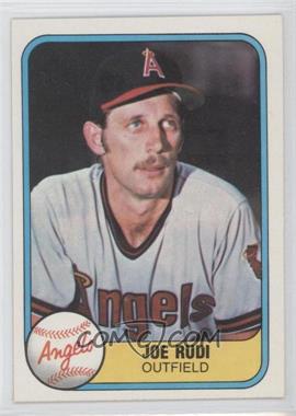 1981 Fleer - [Base] #272 - Joe Rudi