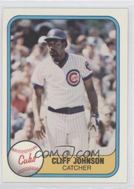 1981 Fleer - [Base] #303 - Cliff Johnson