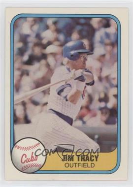 1981 Fleer - [Base] #308 - Jim Tracy