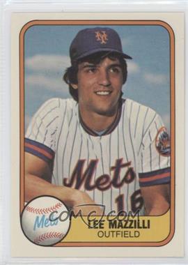 1981 Fleer - [Base] #316 - Lee Mazzilli