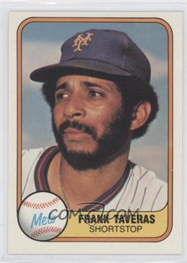 1981 Fleer - [Base] #320 - Frank Taveras