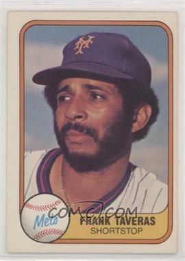 1981 Fleer - [Base] #320 - Frank Taveras