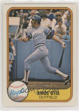 1981 Fleer - [Base] #32.1 - Amos Otis (Batting)