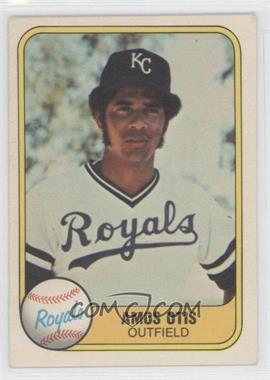 1981 Fleer - [Base] #32.2 - Amos Otis (Portrait)