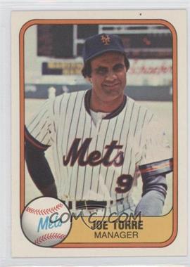 1981 Fleer - [Base] #325 - Joe Torre