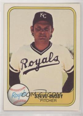 1981 Fleer - [Base] #33 - Steve Busby