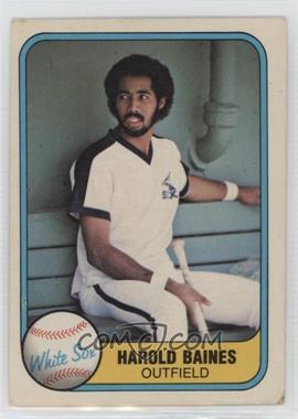 1981 Fleer - [Base] #346 - Harold Baines [Poor to Fair]