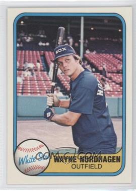 1981 Fleer - [Base] #348 - Wayne Nordhagen