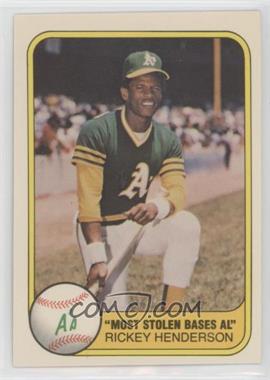 1981 Fleer - [Base] #351 - Rickey Henderson