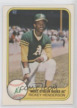 1981 Fleer - [Base] #351 - Rickey Henderson [Noted]