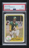 Rickey Henderson [PSA 9 MINT]