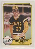 Kent Tekulve (1971 Waterbury on Back)