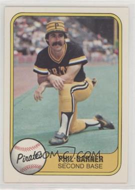 1981 Fleer - [Base] #364 - Phil Garner