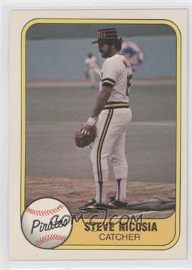 1981 Fleer - [Base] #371 - Steve Nicosia