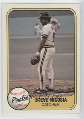 1981 Fleer - [Base] #371 - Steve Nicosia