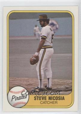 1981 Fleer - [Base] #371 - Steve Nicosia