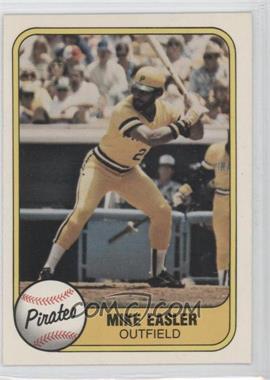 1981 Fleer - [Base] #372 - Mike Easler