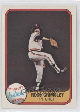 1981 Fleer - [Base] #406 - Ross Grimsley