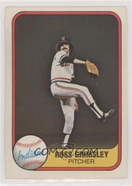 1981 Fleer - [Base] #406 - Ross Grimsley