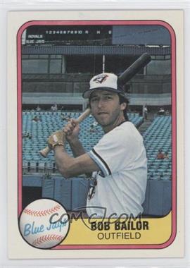 1981 Fleer - [Base] #409 - Bob Bailor