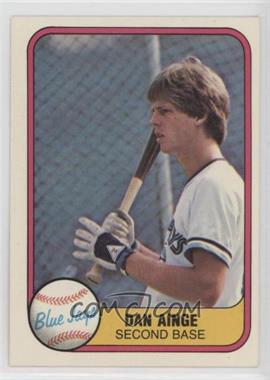 1981 Fleer - [Base] #418 - Danny Ainge (Dan On Card)
