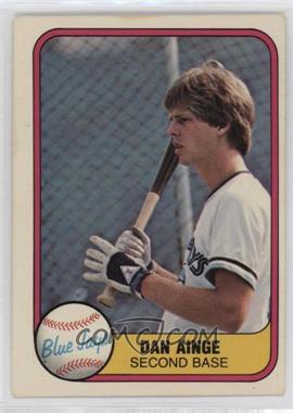 1981 Fleer - [Base] #418 - Danny Ainge (Dan On Card) [EX to NM]